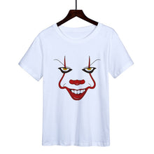 Load image into Gallery viewer, New Arrival Stephen King It Movie Tshirt Summer Men Stephen King Print T Shirt Casual Cool It Stephen King T-shirt Male's Tops