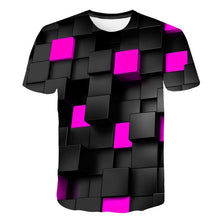 Load image into Gallery viewer, Men Women Casual Fashion 3D flame T-Shirt 2019 New Summer Customizable 3D Pattern T-Shirt Motion Tops Elegant Men flame T-Shirt