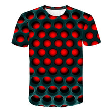 Load image into Gallery viewer, Men Women Casual Fashion 3D flame T-Shirt 2019 New Summer Customizable 3D Pattern T-Shirt Motion Tops Elegant Men flame T-Shirt