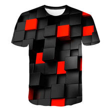 Load image into Gallery viewer, Men Women Casual Fashion 3D flame T-Shirt 2019 New Summer Customizable 3D Pattern T-Shirt Motion Tops Elegant Men flame T-Shirt